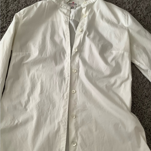 J. Crew XS Cotton/Spandex White Shirt - Picture 2 of 6